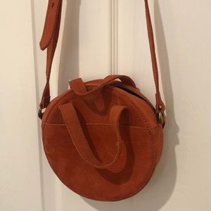 Madewell Suede Circle Crossbody